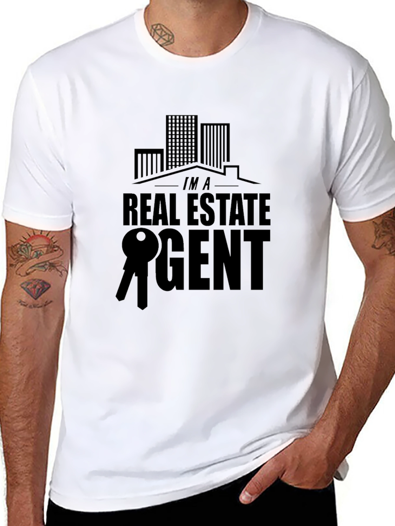 Real Estate Agent Graphic T-Shirt