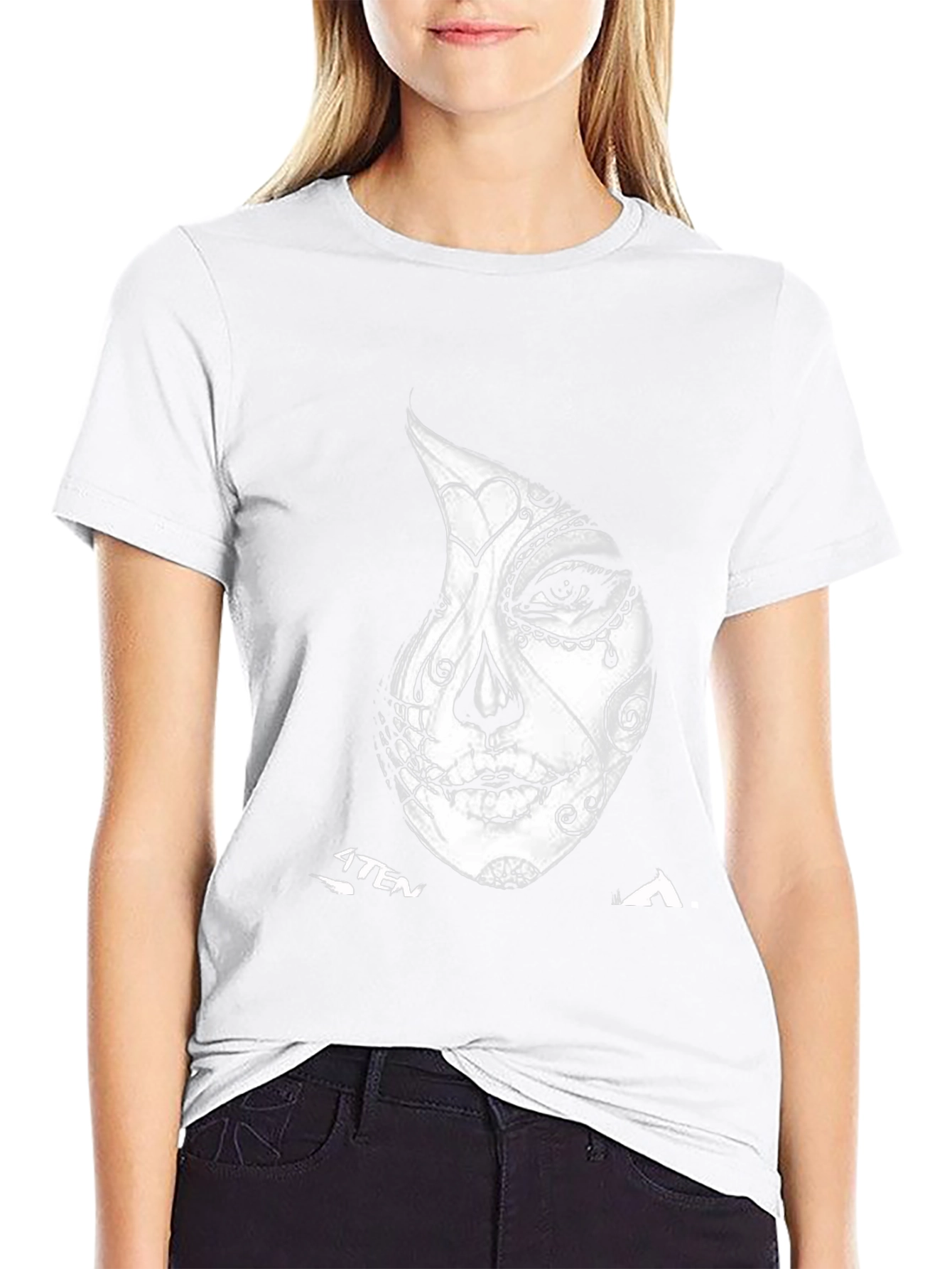Day of the Dead Black Graphic Tee