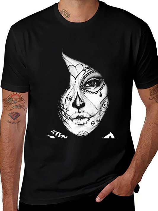 Day of the Dead Black Graphic Tee