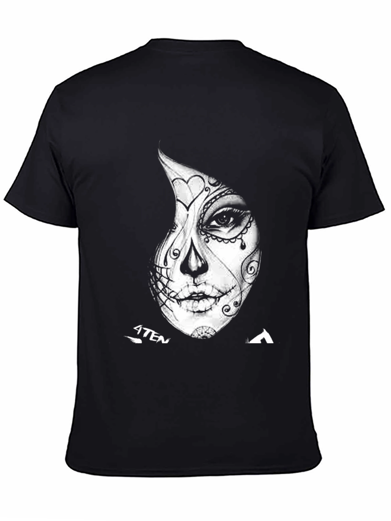 Day of the Dead Black Graphic Tee