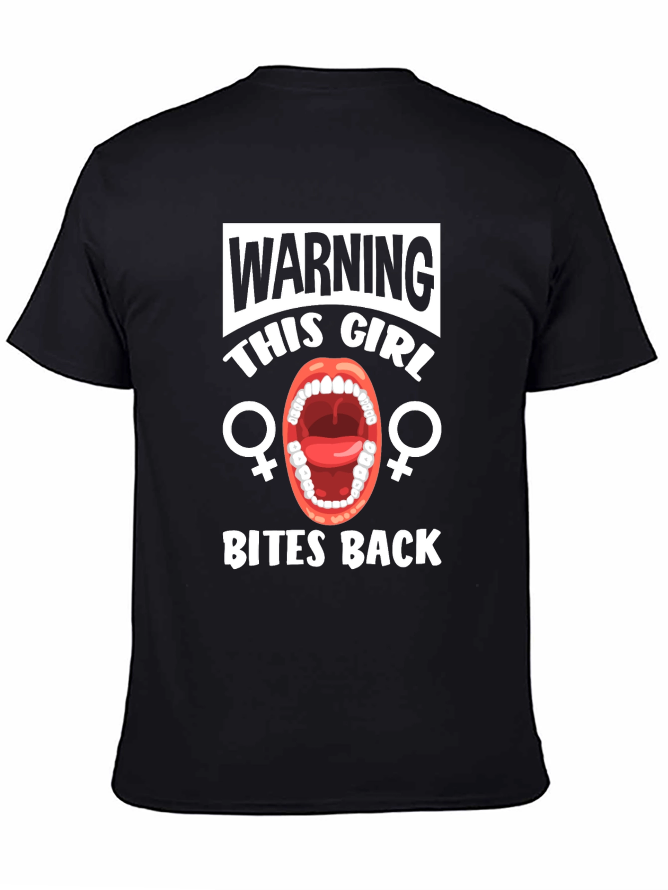 Warning Bites Back T-Shirt