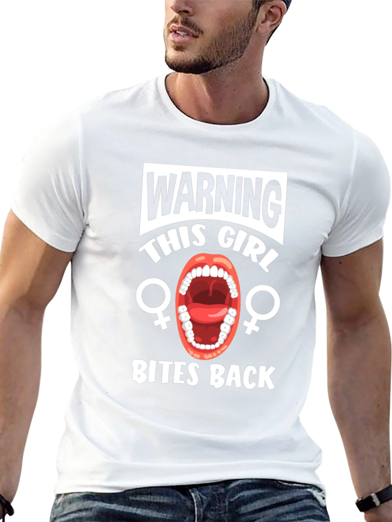 Warning Bites Back T-Shirt