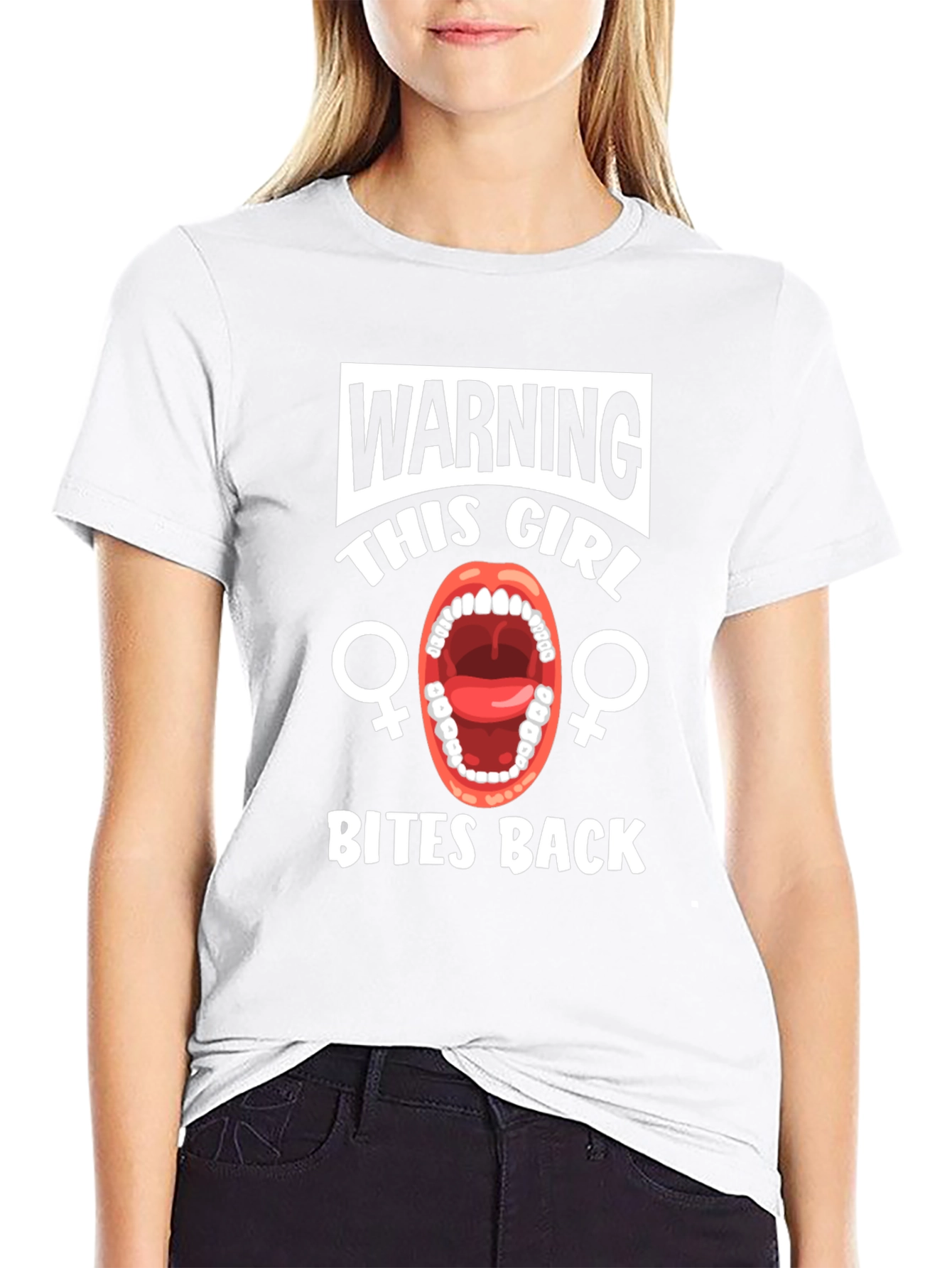 Warning Bites Back T-Shirt