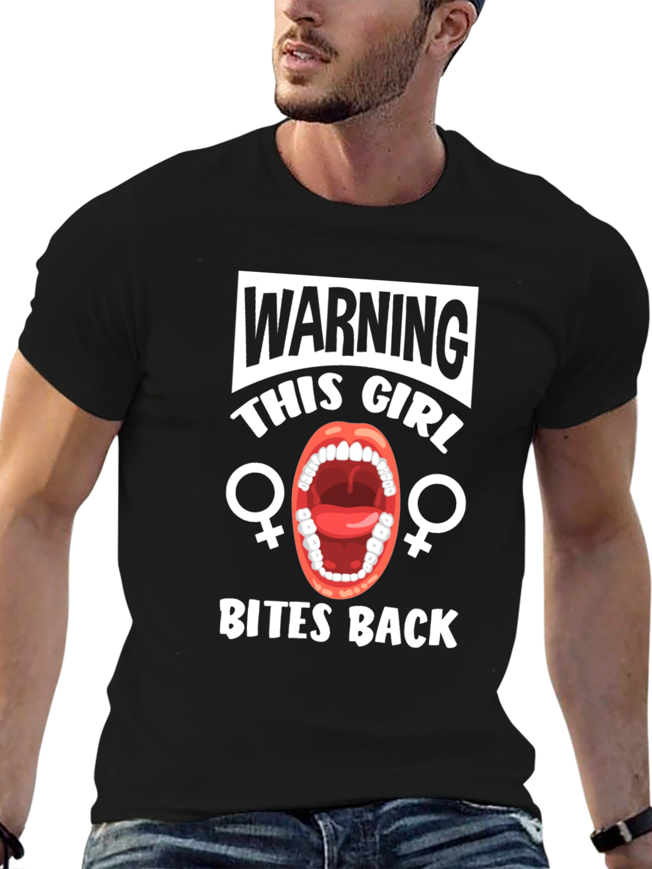 Warning Bites Back T-Shirt