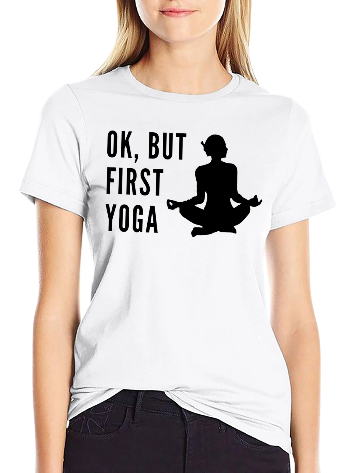 Ok But First Yoga - Mens Graphic Tee
