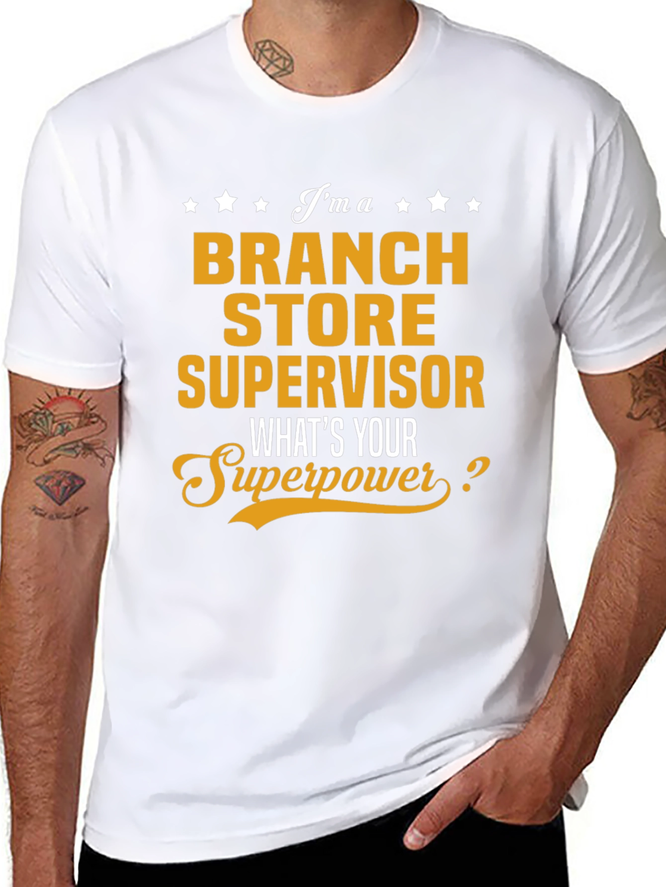 Branch Store Supervisor Superpower T-Shirt