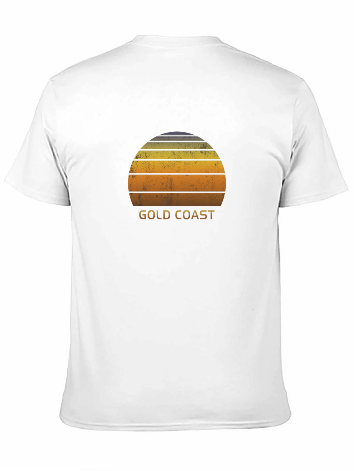 Gold Coast Retro Sunset T-Shirt