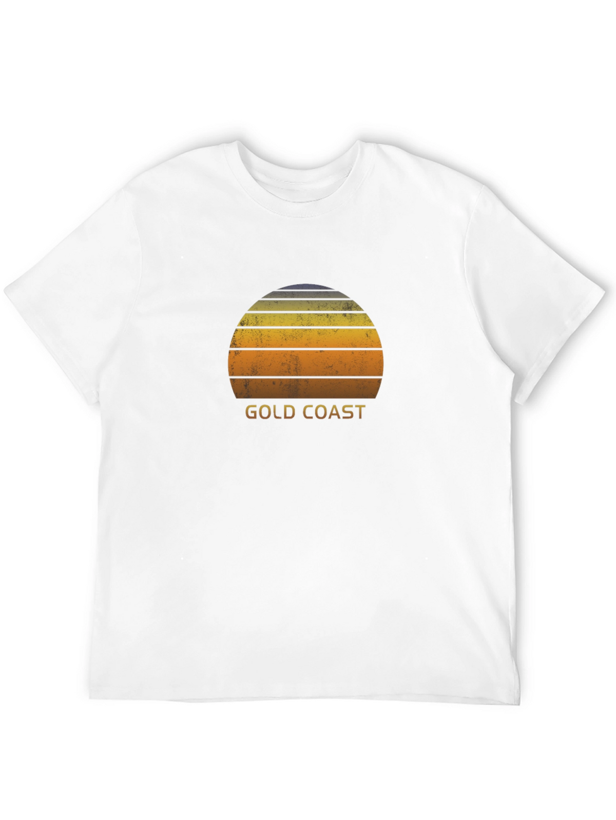 Gold Coast Retro Sunset T-Shirt