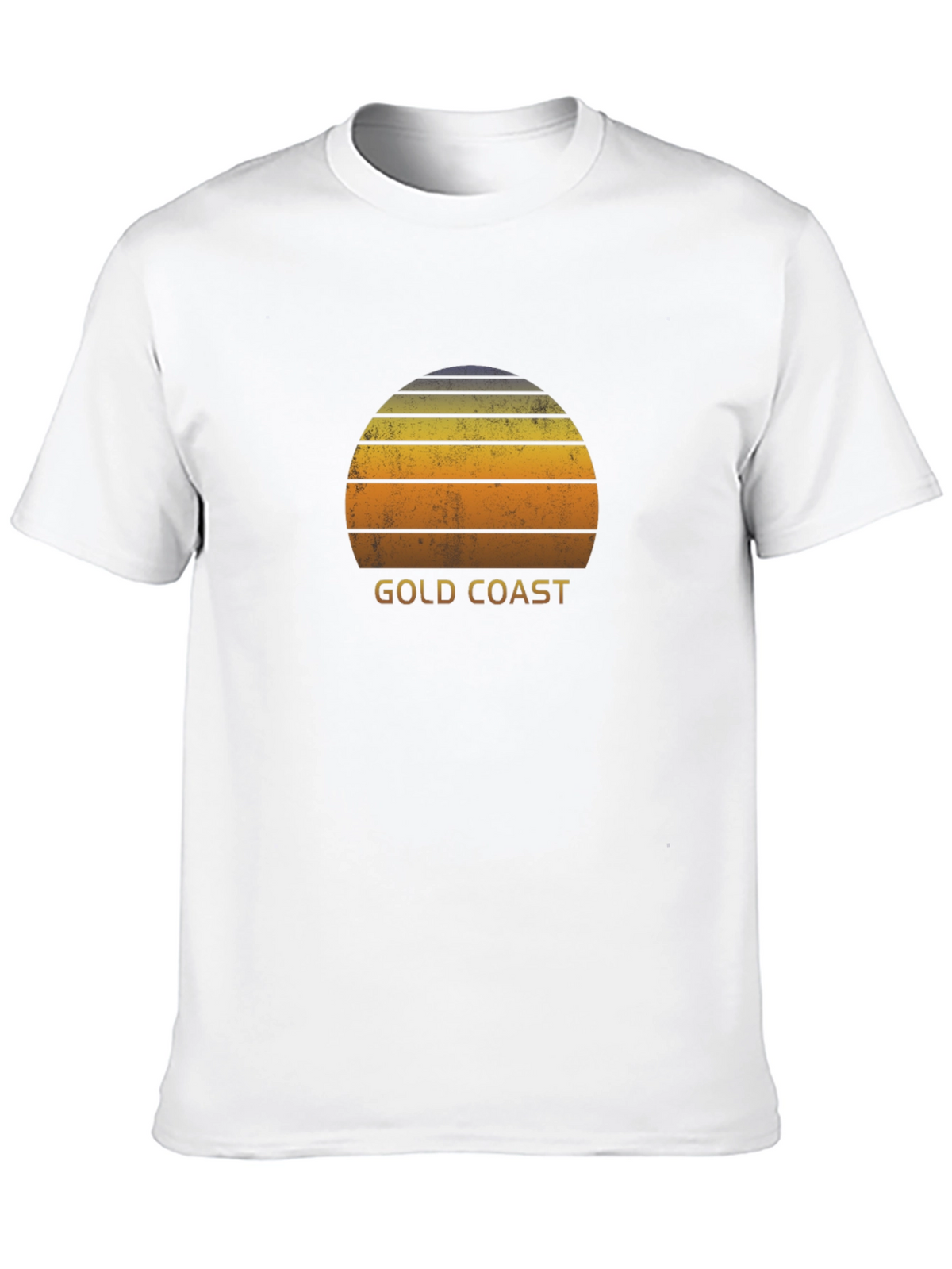 Gold Coast Retro Sunset T-Shirt