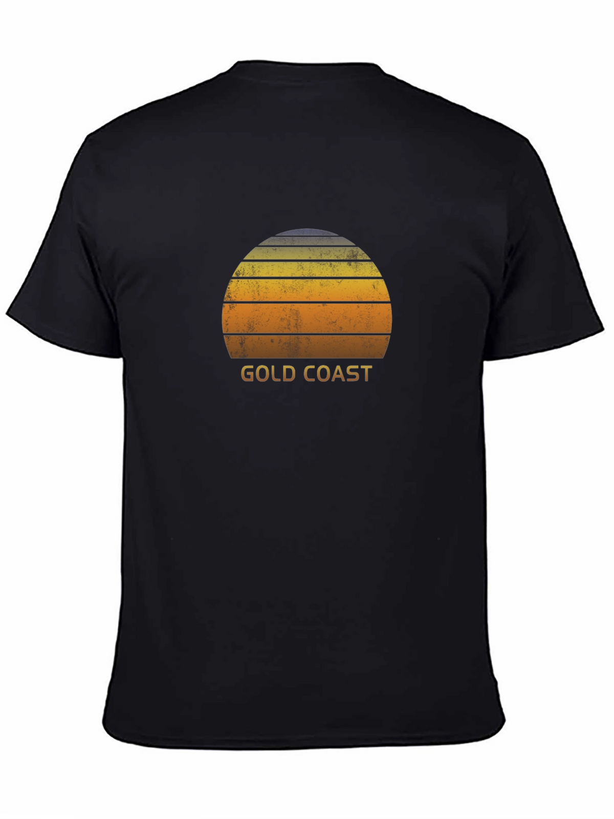 Gold Coast Retro Sunset T-Shirt