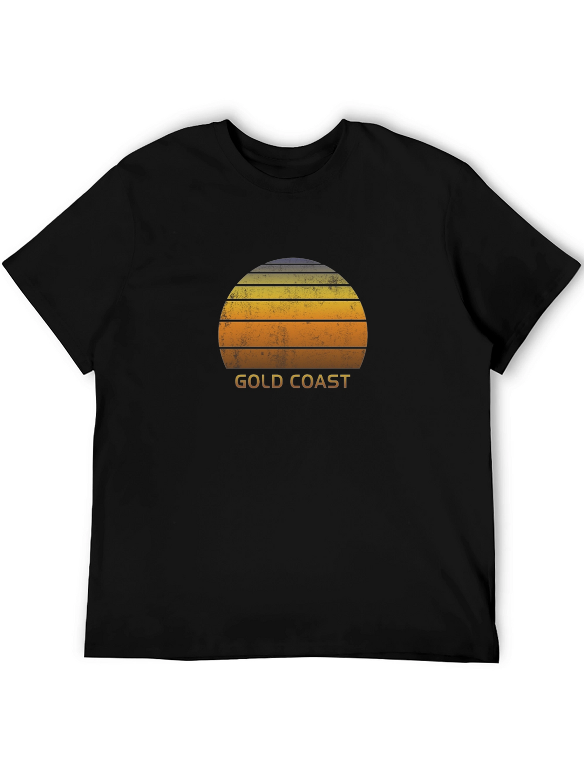 Gold Coast Retro Sunset T-Shirt