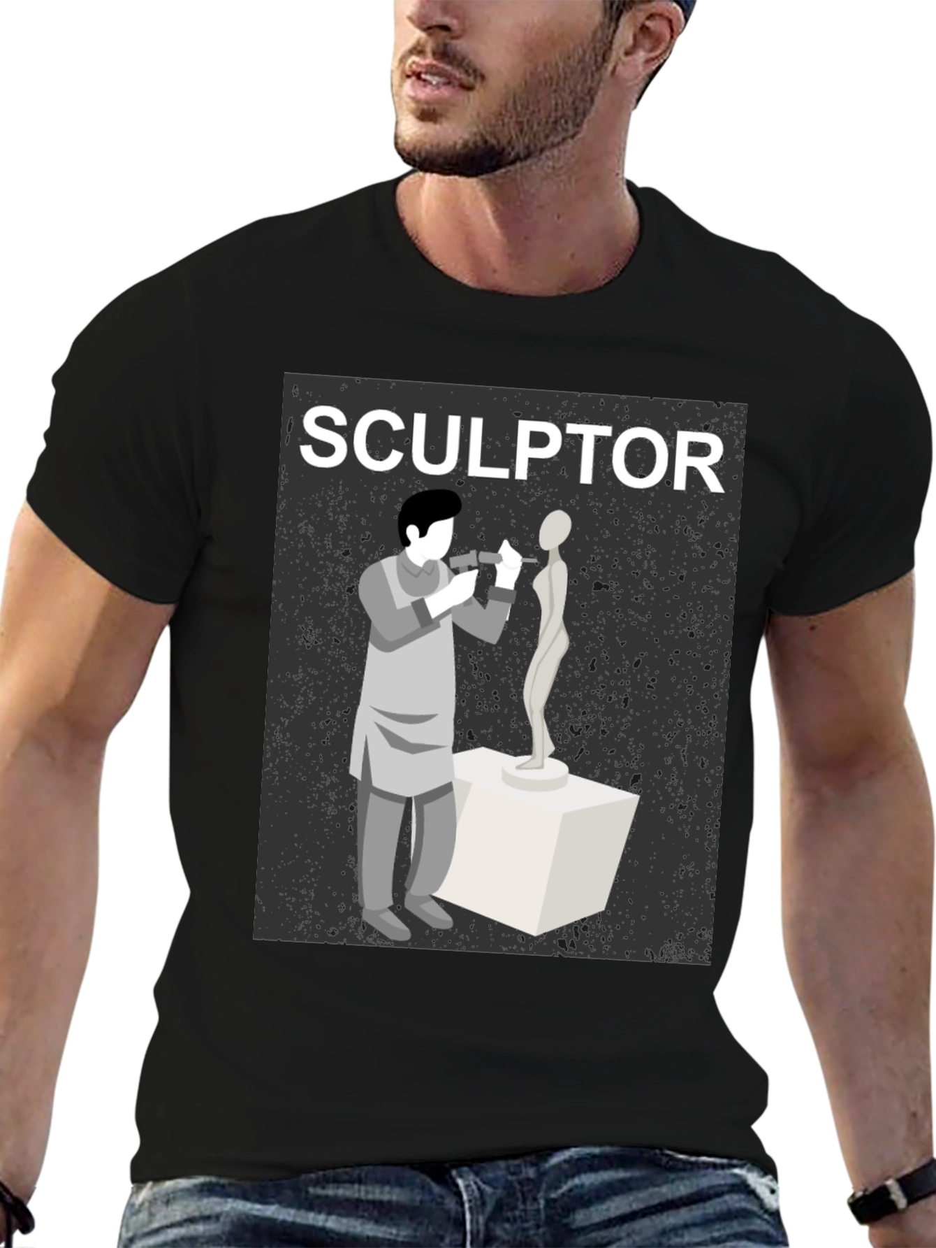 Sculptor T-Shirt - Artistic Design