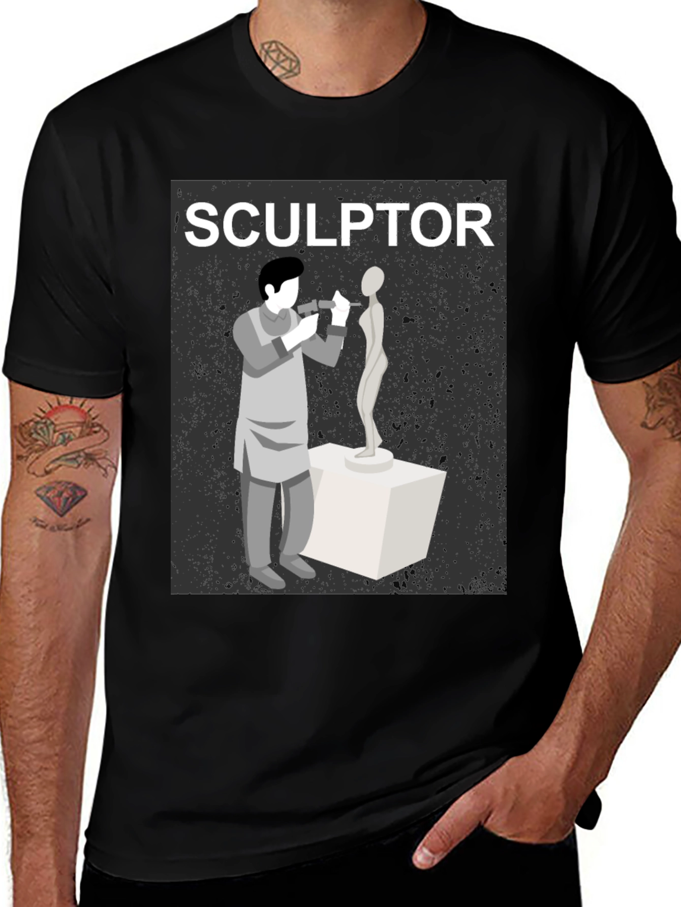 Sculptor T-Shirt - Artistic Design
