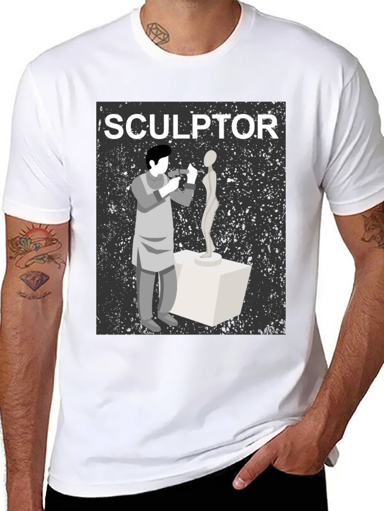 Sculptor T-Shirt - Artistic Design
