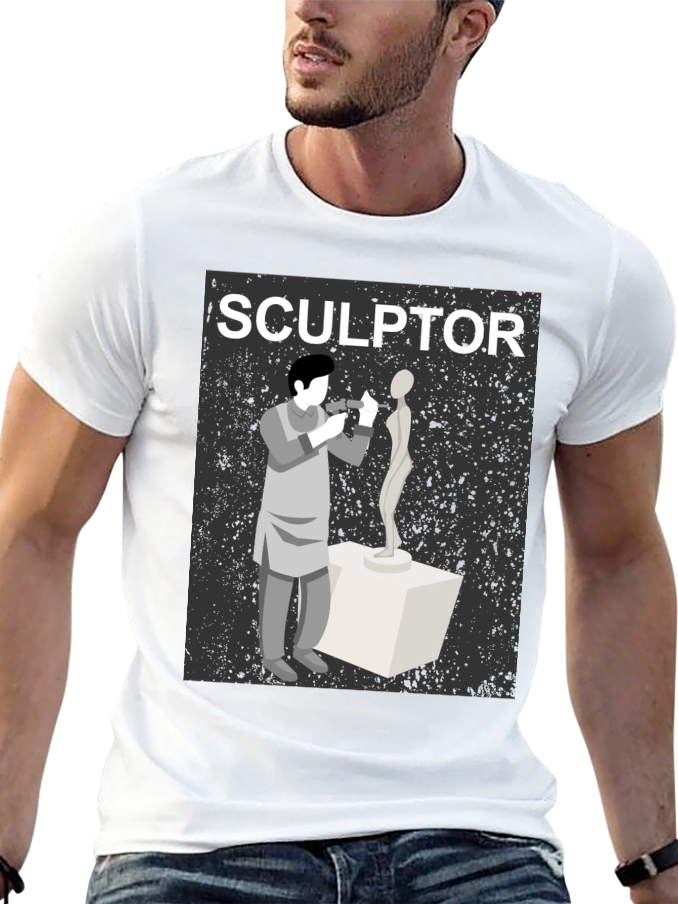 Sculptor T-Shirt - Artistic Design