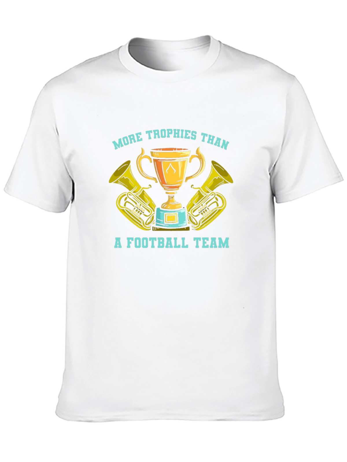 More Trophies Than a Football Team Black T-Shirt
