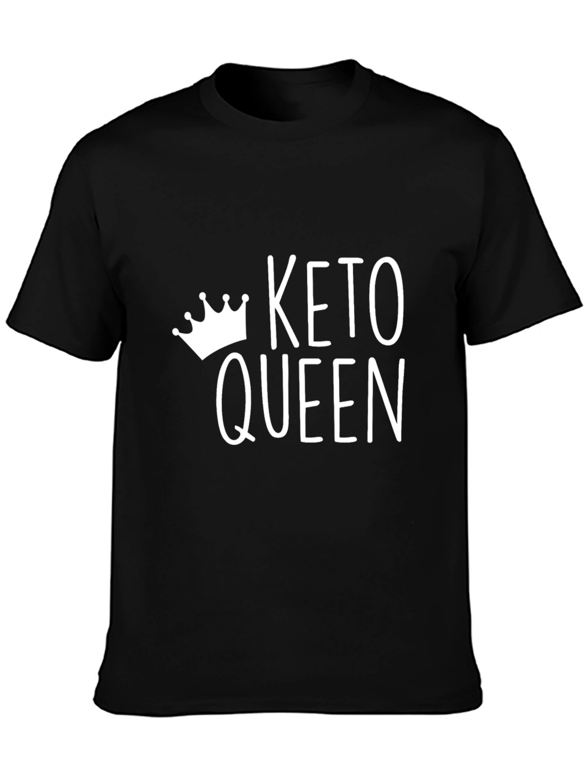 Keto Queen Black T-Shirt