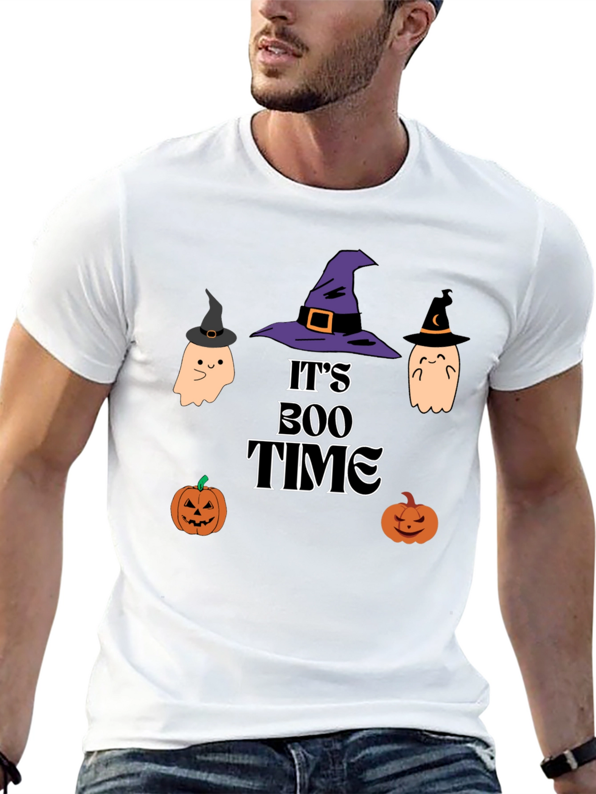 Its Boo Time Halloween T-Shirt