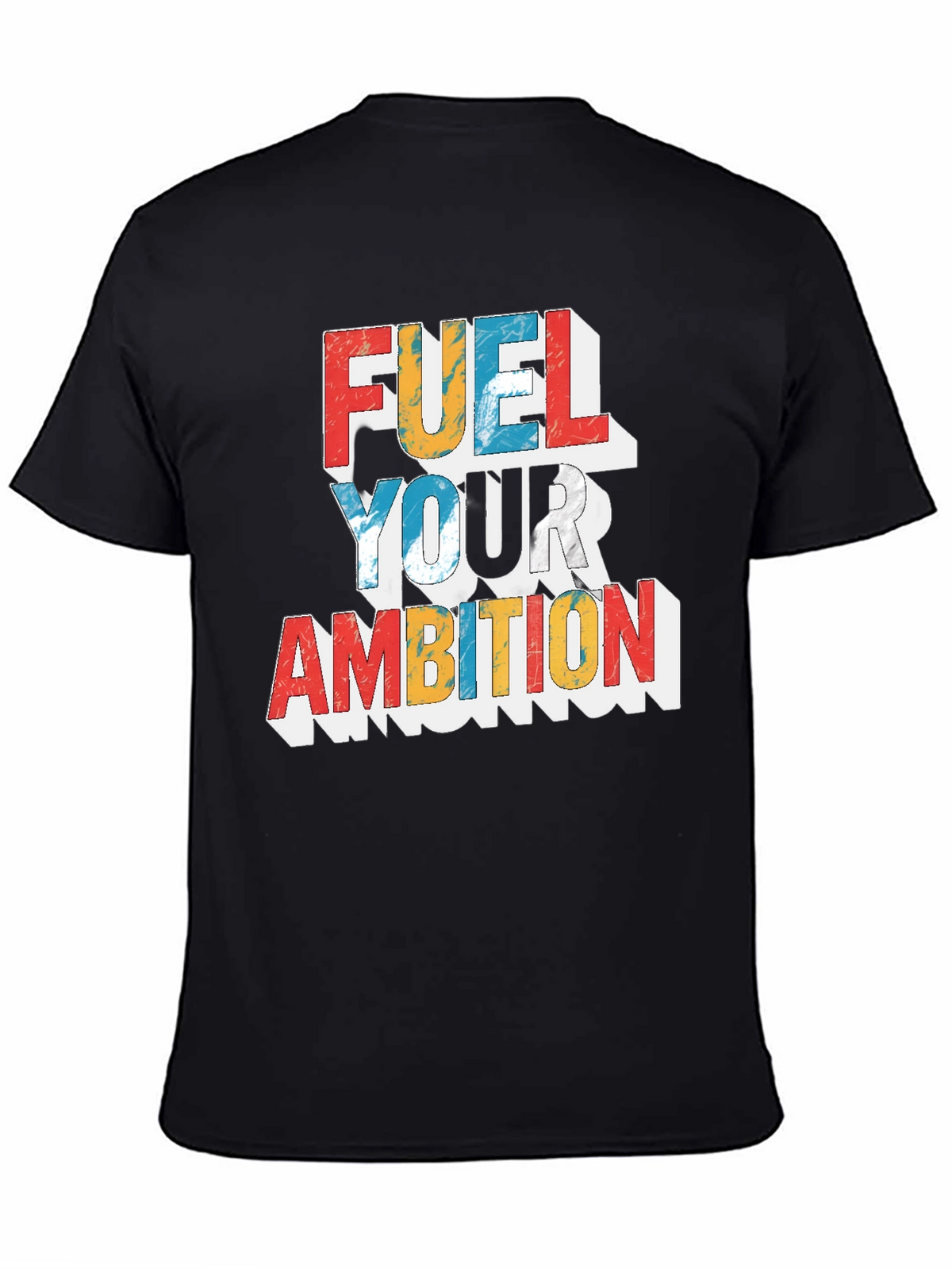 Fuel Your Ambition Graphic Tee - Black