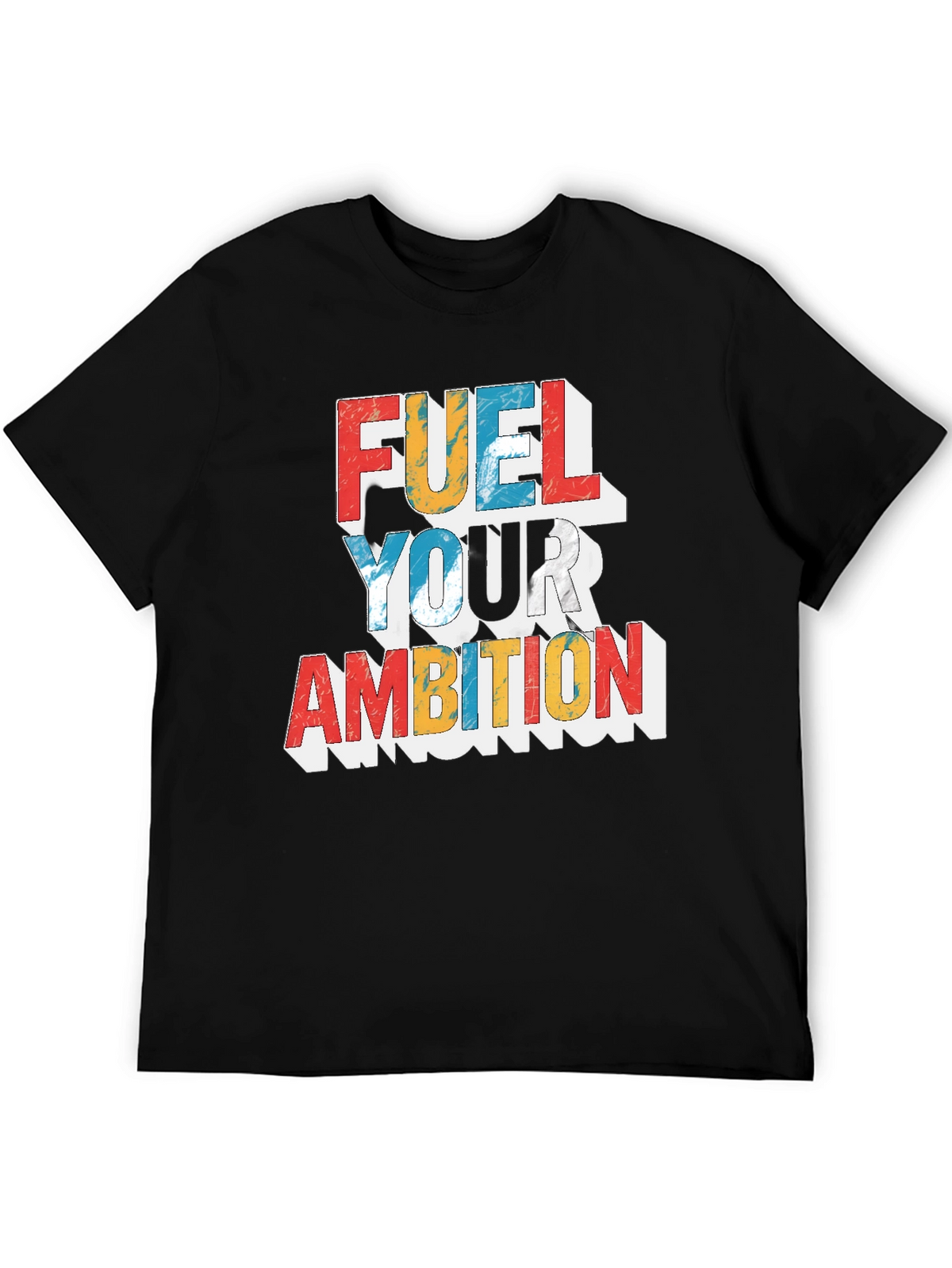 Fuel Your Ambition Graphic Tee - Black
