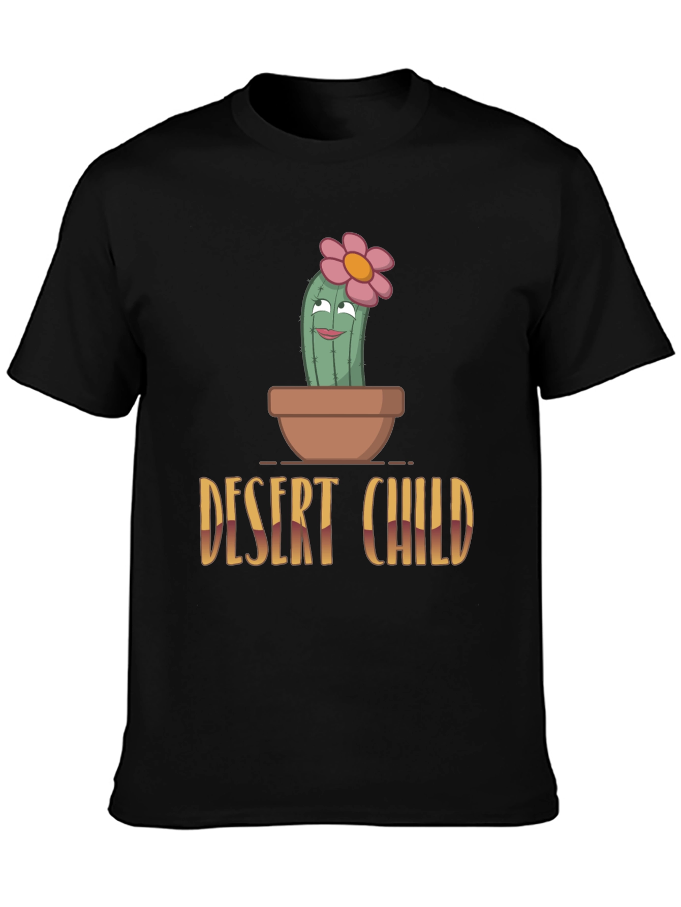 Desert Child Cactus T-Shirt - Unique Graphic Tee