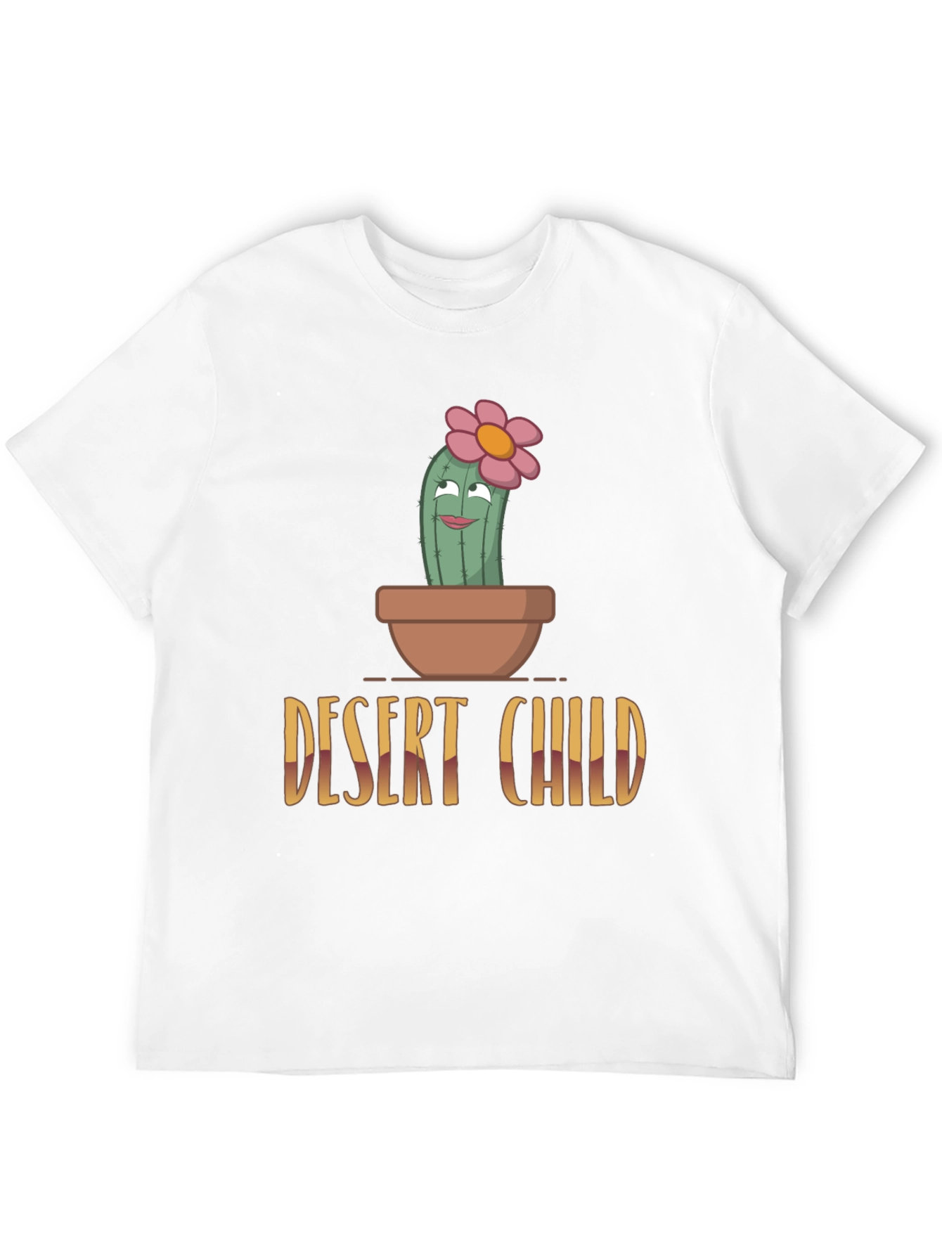 Desert Child Cactus T-Shirt - Unique Graphic Tee