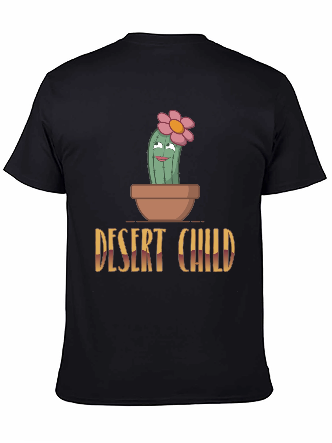 Desert Child Cactus T-Shirt - Unique Graphic Tee