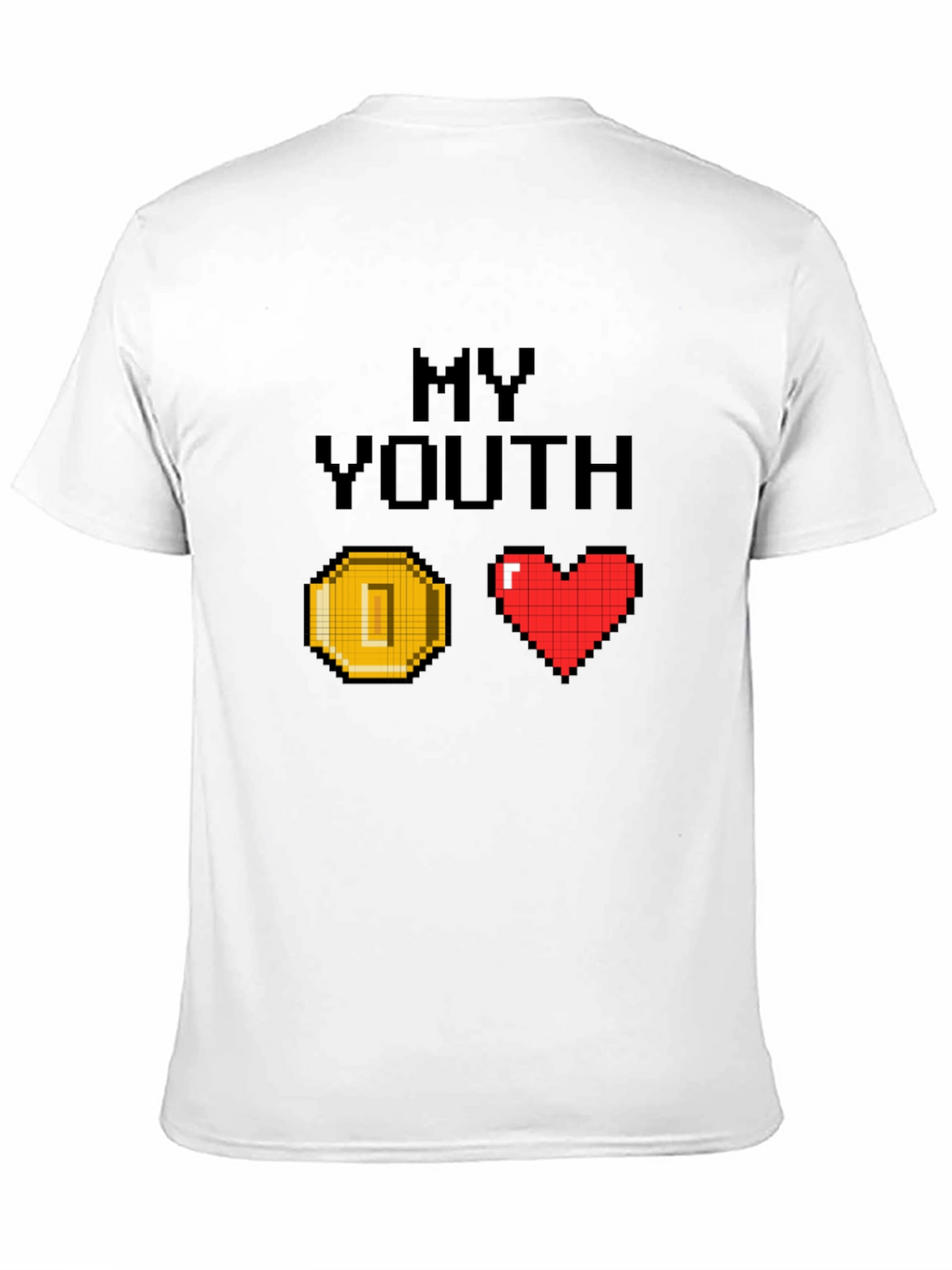 My Youth Pixel Art Graphic T-Shirt