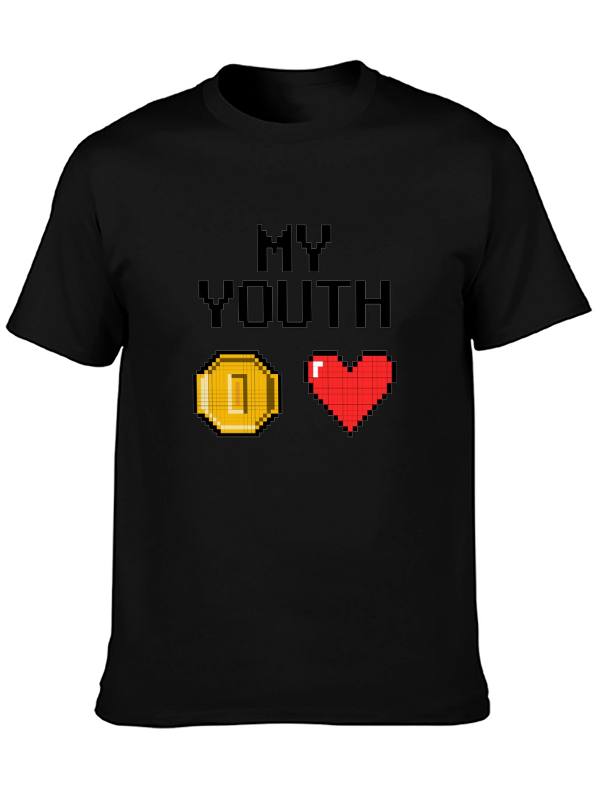 My Youth Pixel Art Graphic T-Shirt
