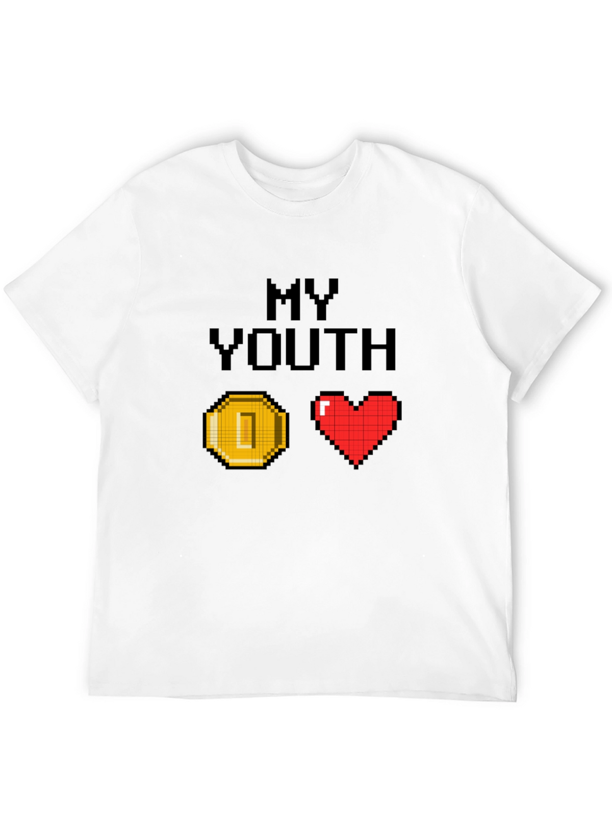 My Youth Pixel Art Graphic T-Shirt