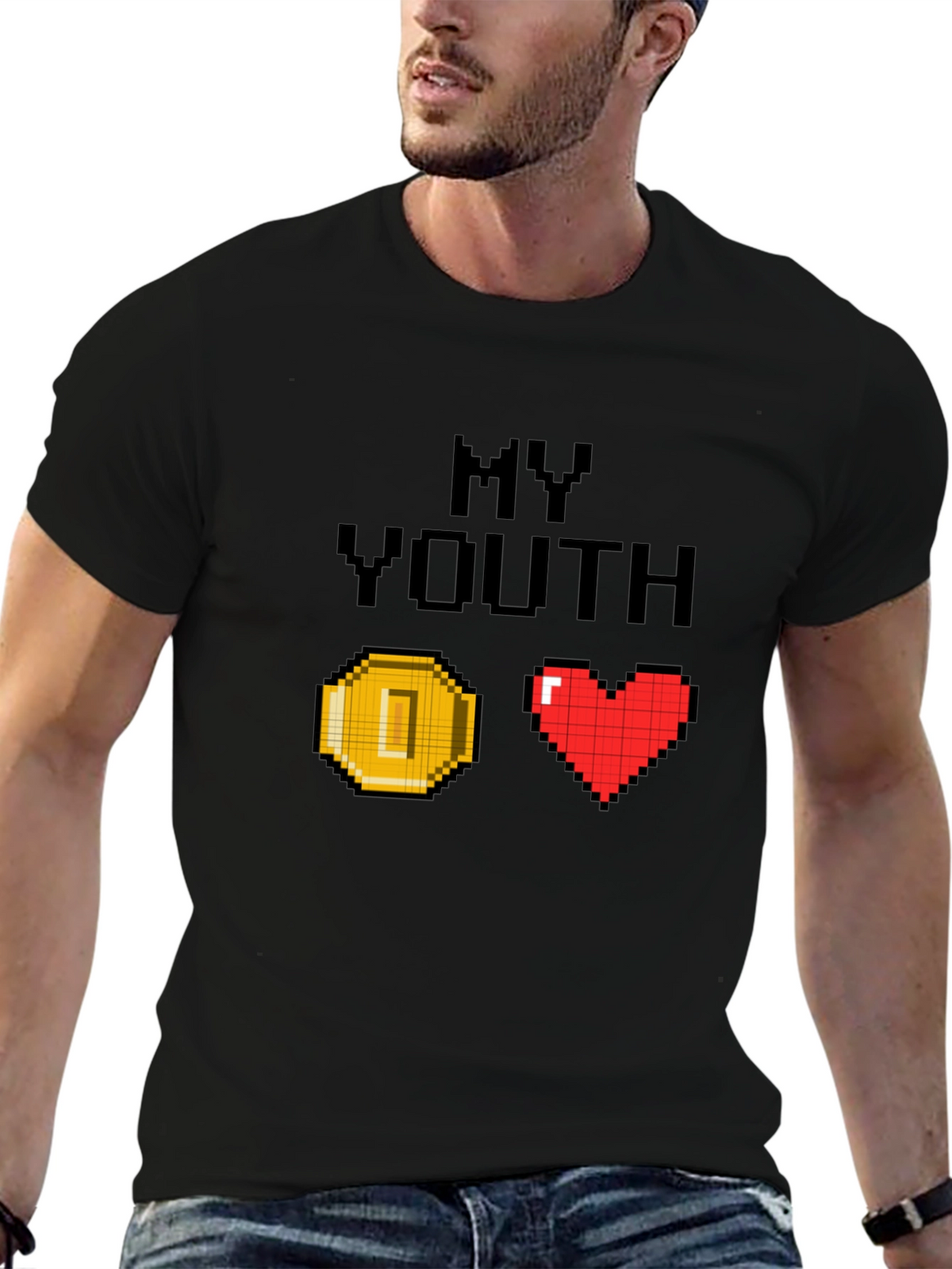My Youth Pixel Art Graphic T-Shirt