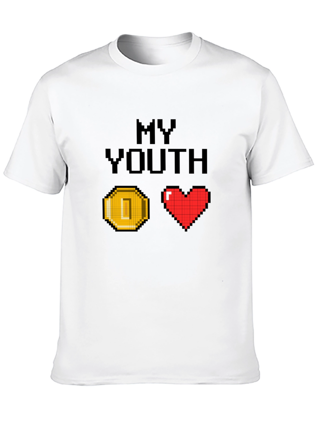 My Youth Pixel Art Graphic T-Shirt