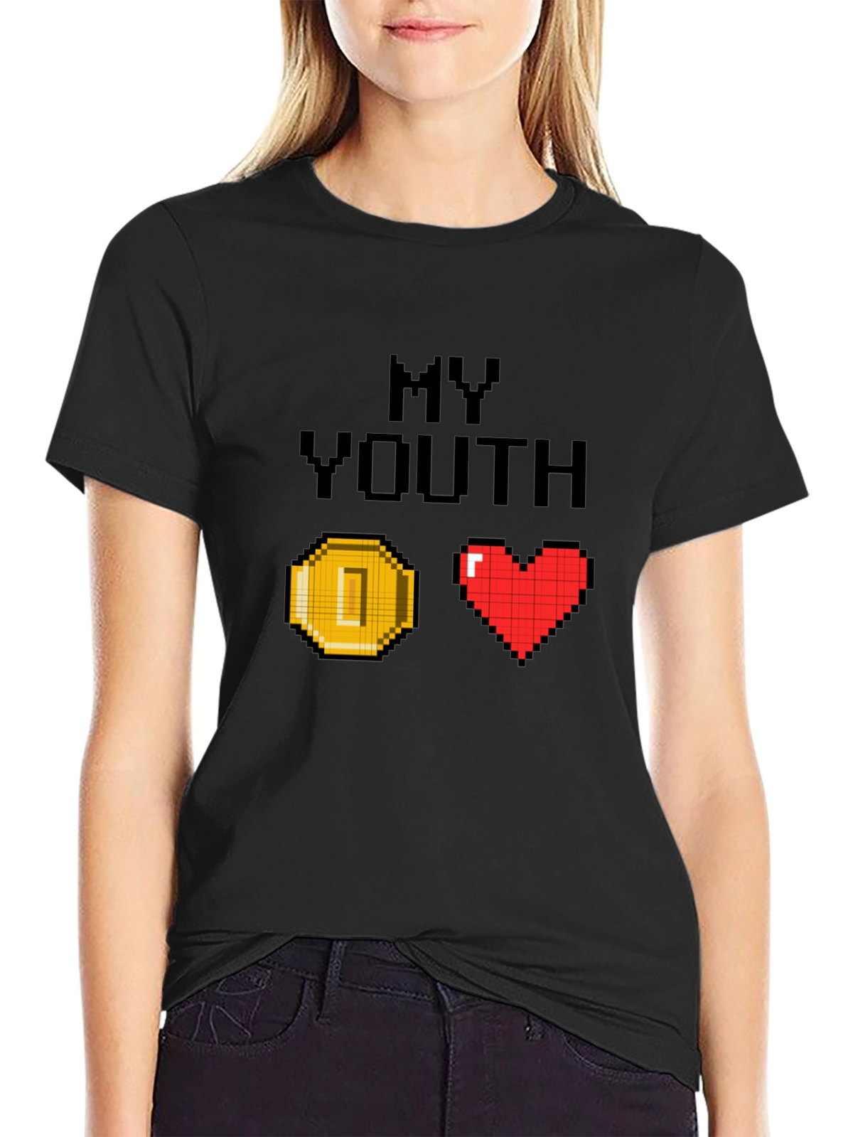 My Youth Pixel Art Graphic T-Shirt