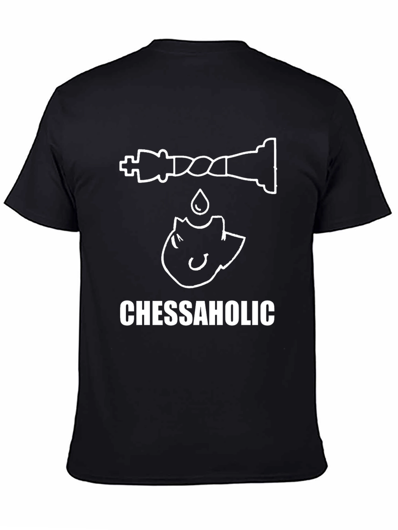 Chessaholic T-Shirt - Chess Lover Graphic Tee