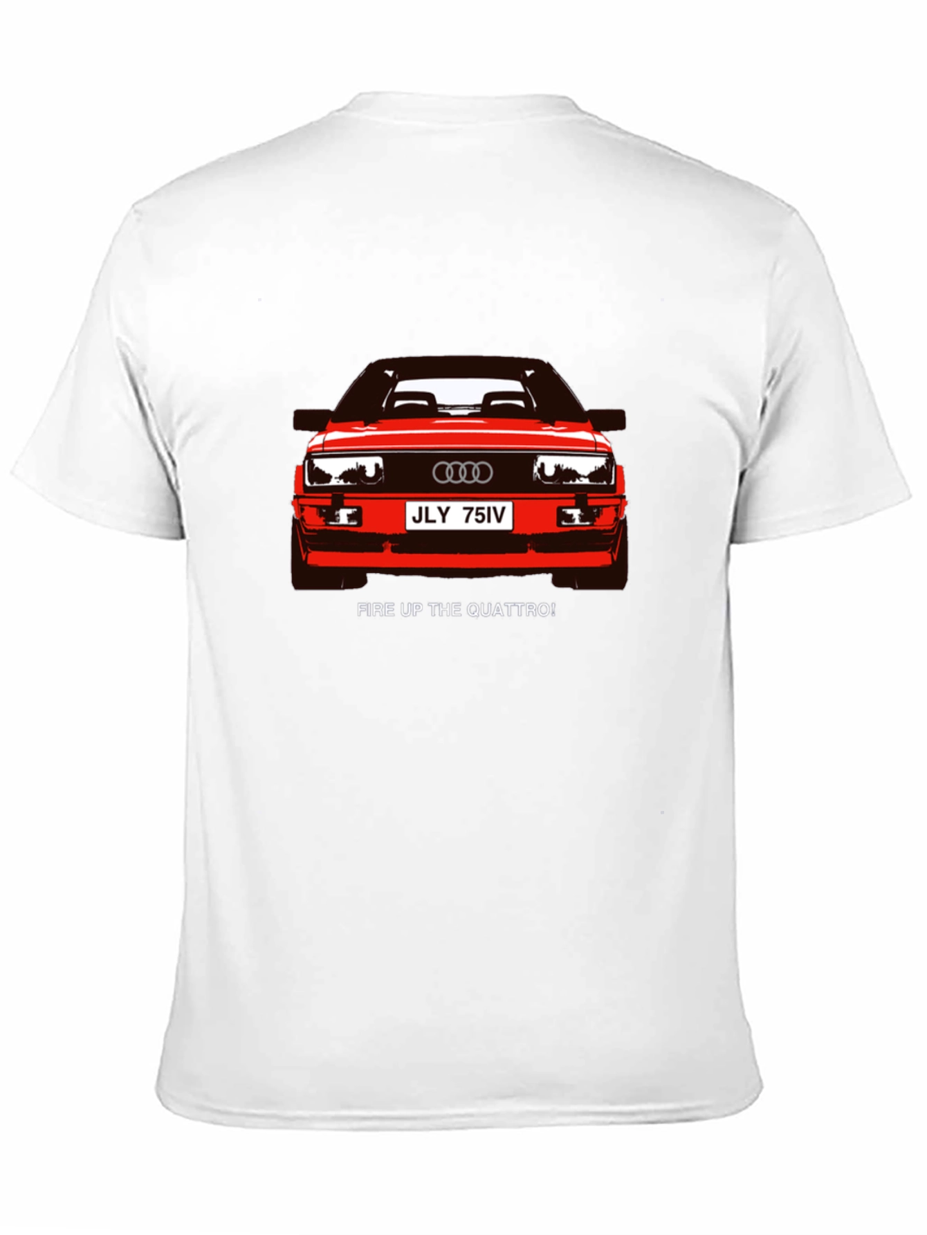 Quattro Graphic Tee - Black Car Enthusiast