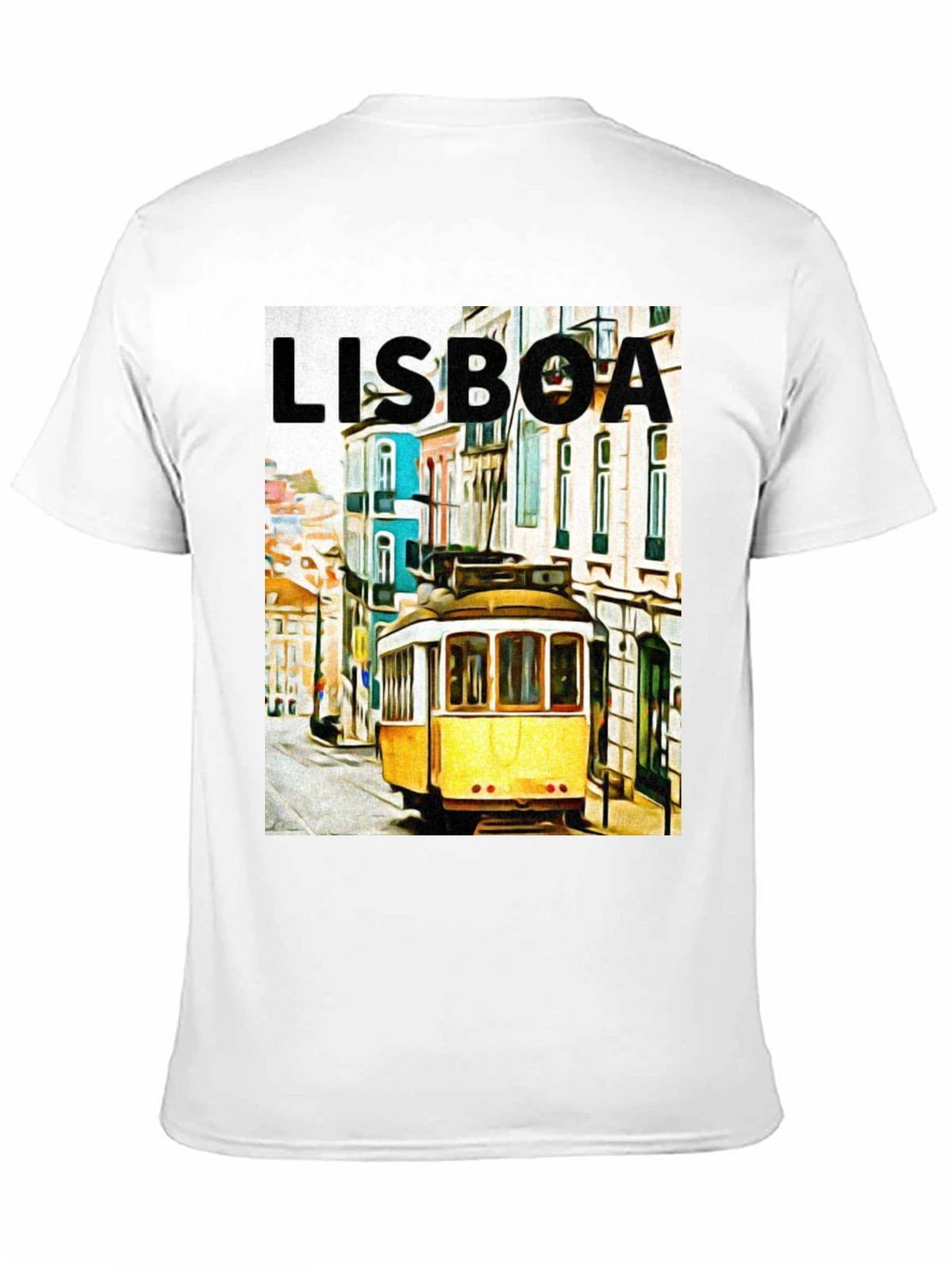 Lisboa Portugal Tram Graphic Tee