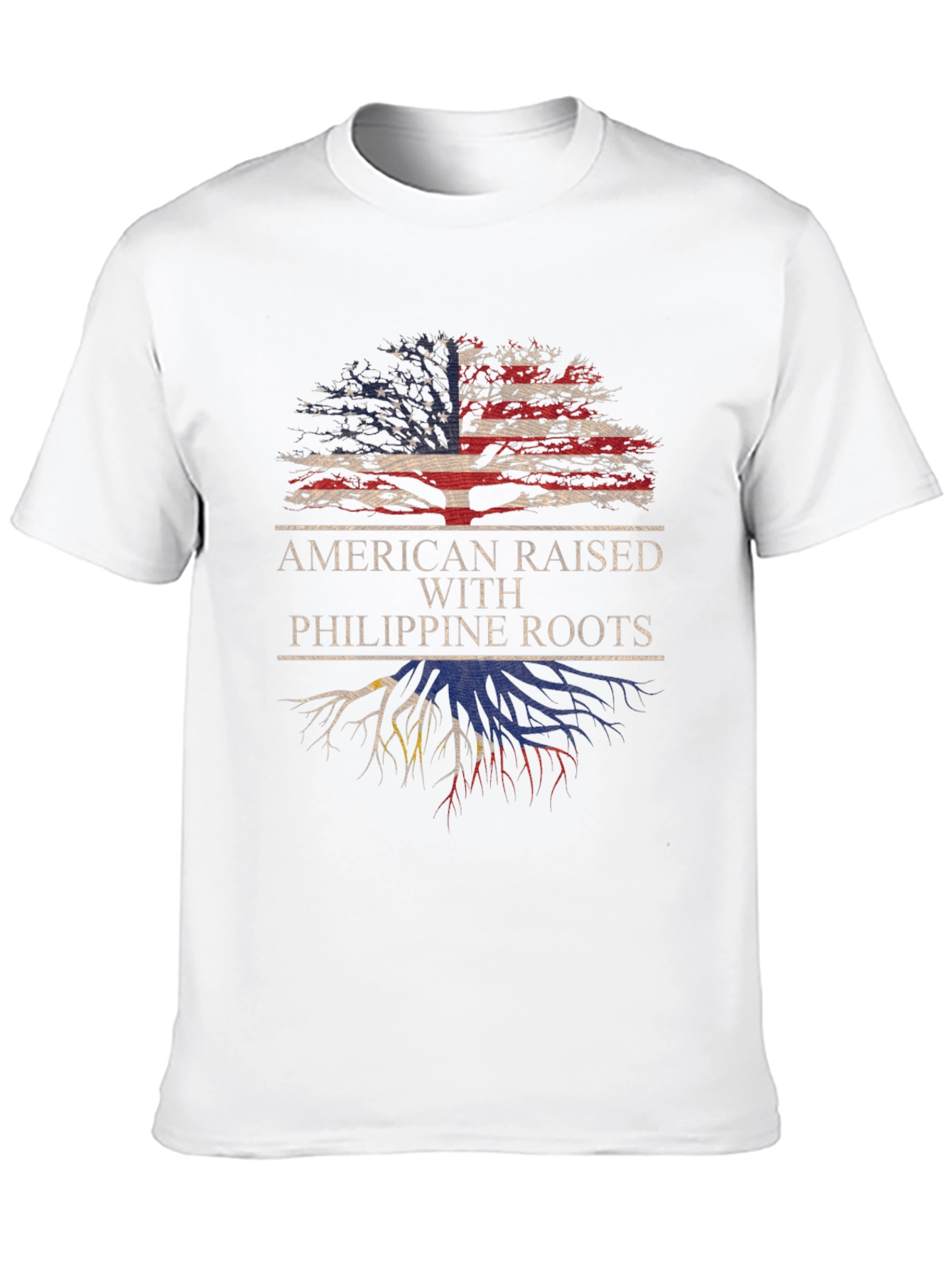 American Raised with Philippine Roots T-Shirt