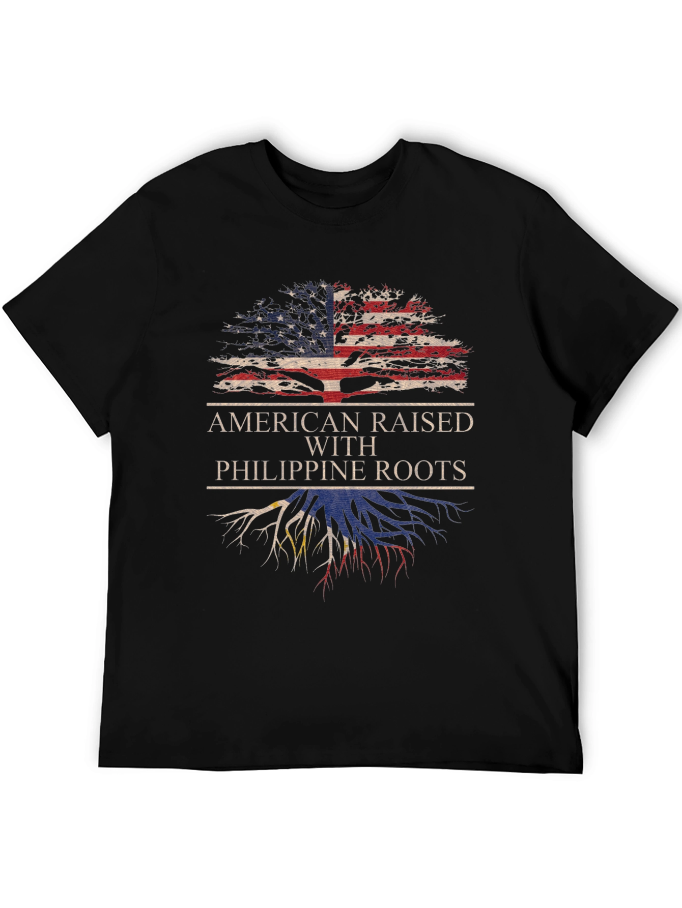 American Raised with Philippine Roots T-Shirt