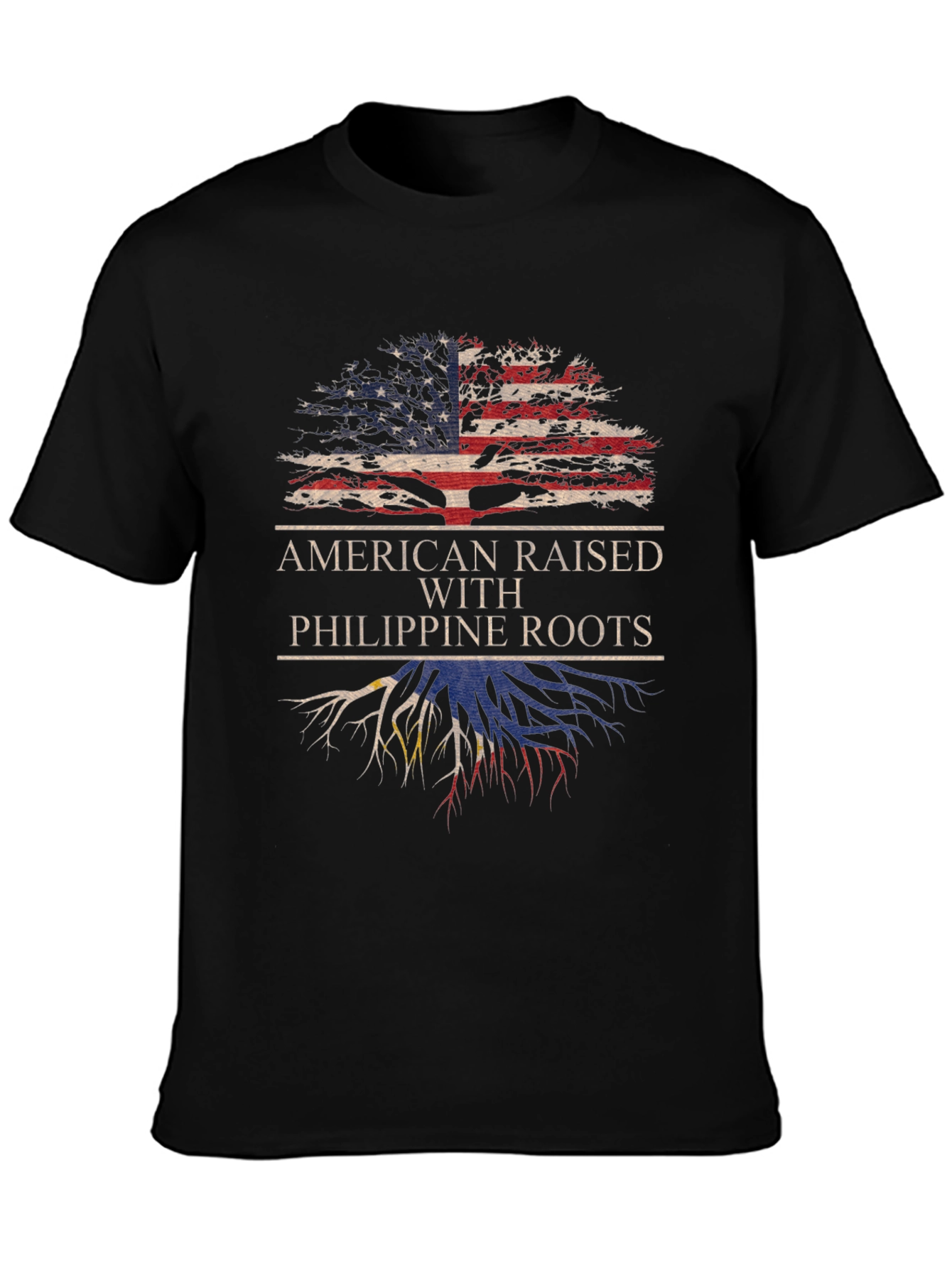 American Raised with Philippine Roots T-Shirt