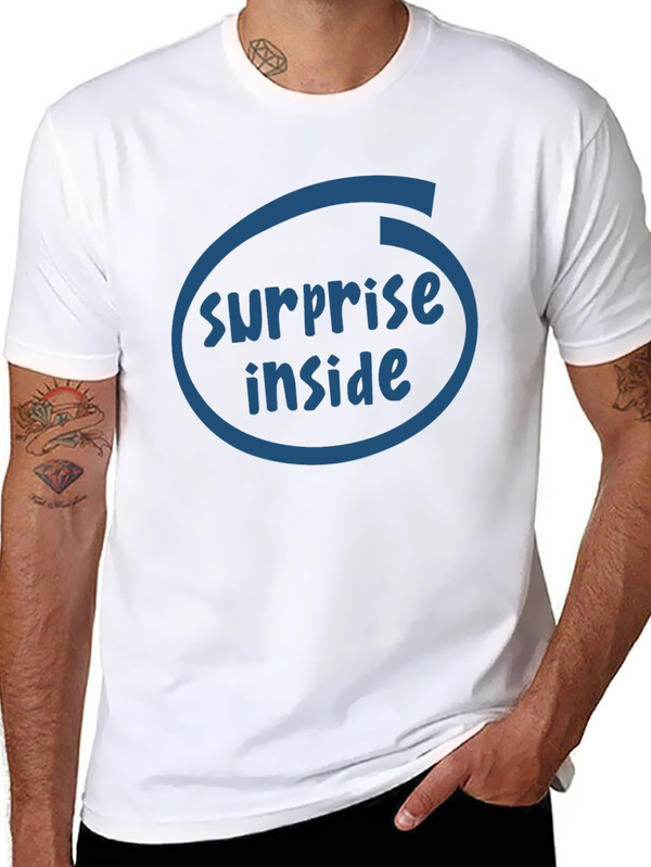 Surprise Inside T-Shirt - Geeky Intel Inspired Design