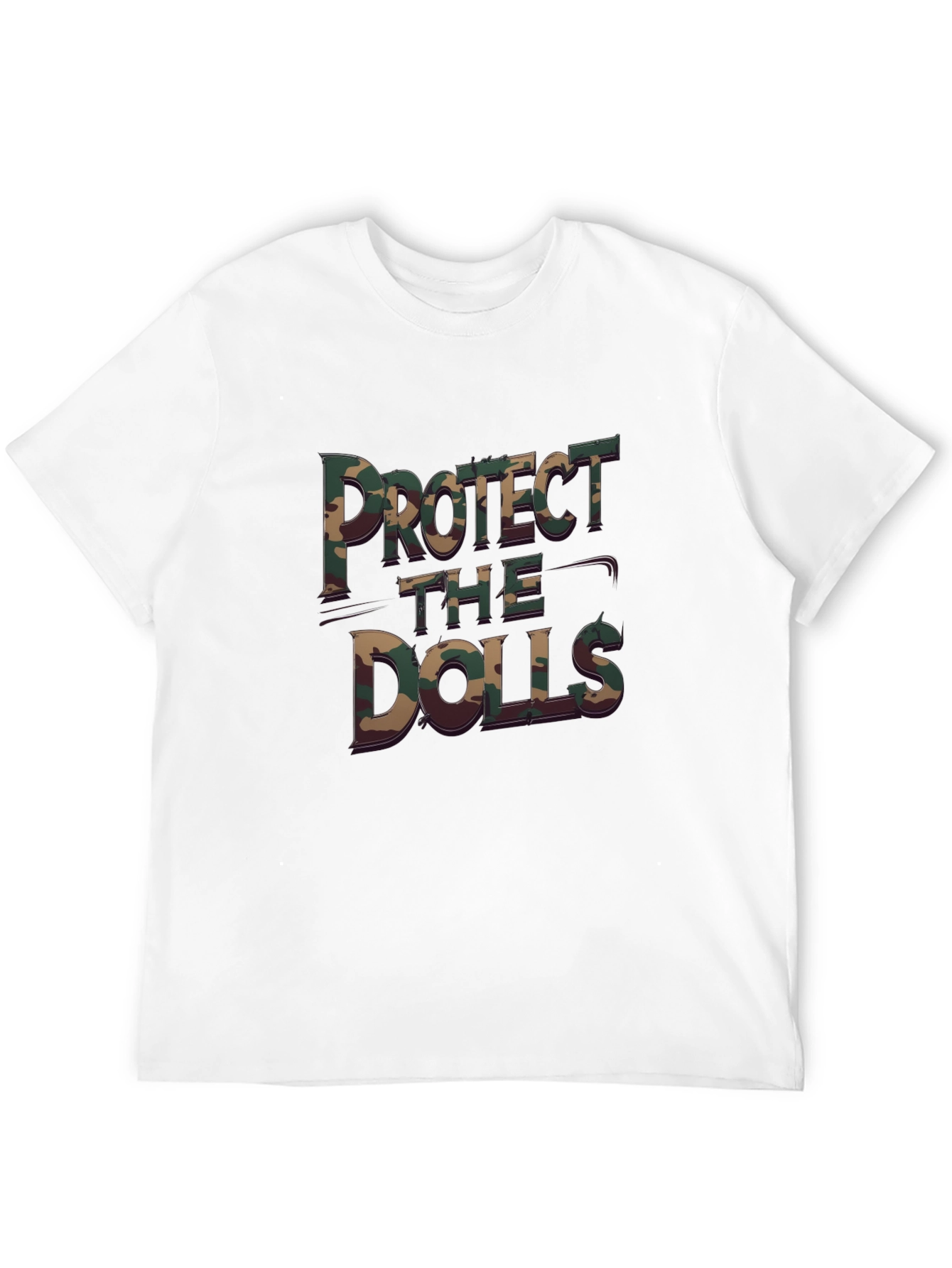 Protect The Dolls Camo T-Shirt