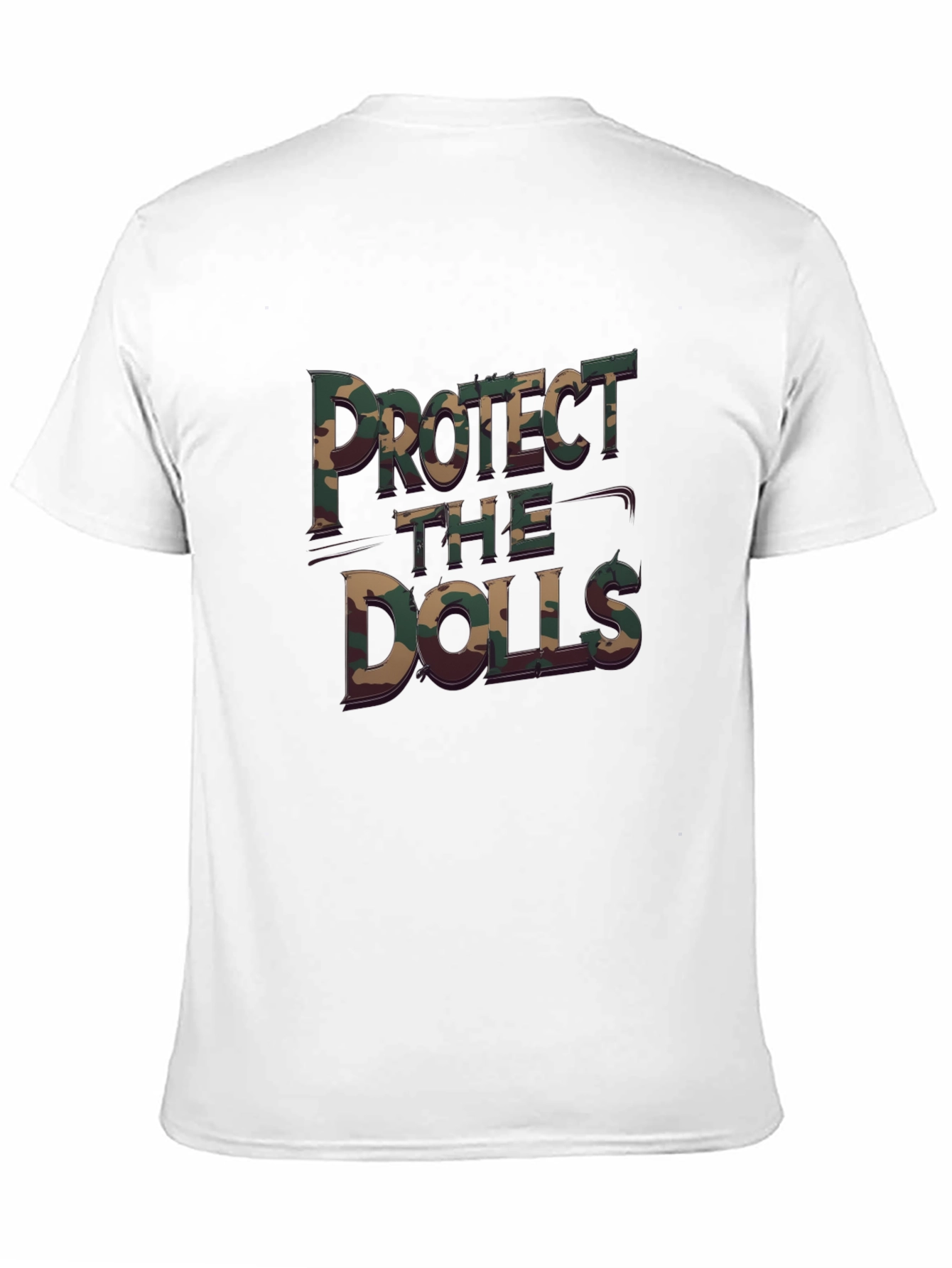 Protect The Dolls Camo T-Shirt