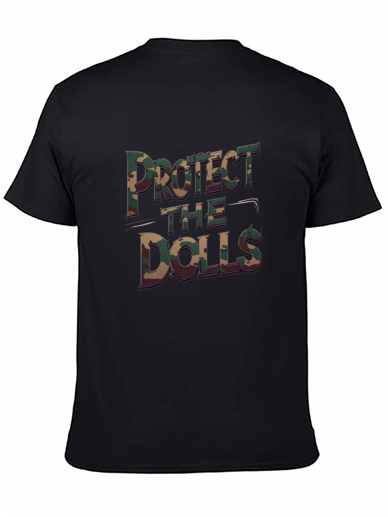 Protect The Dolls Camo T-Shirt