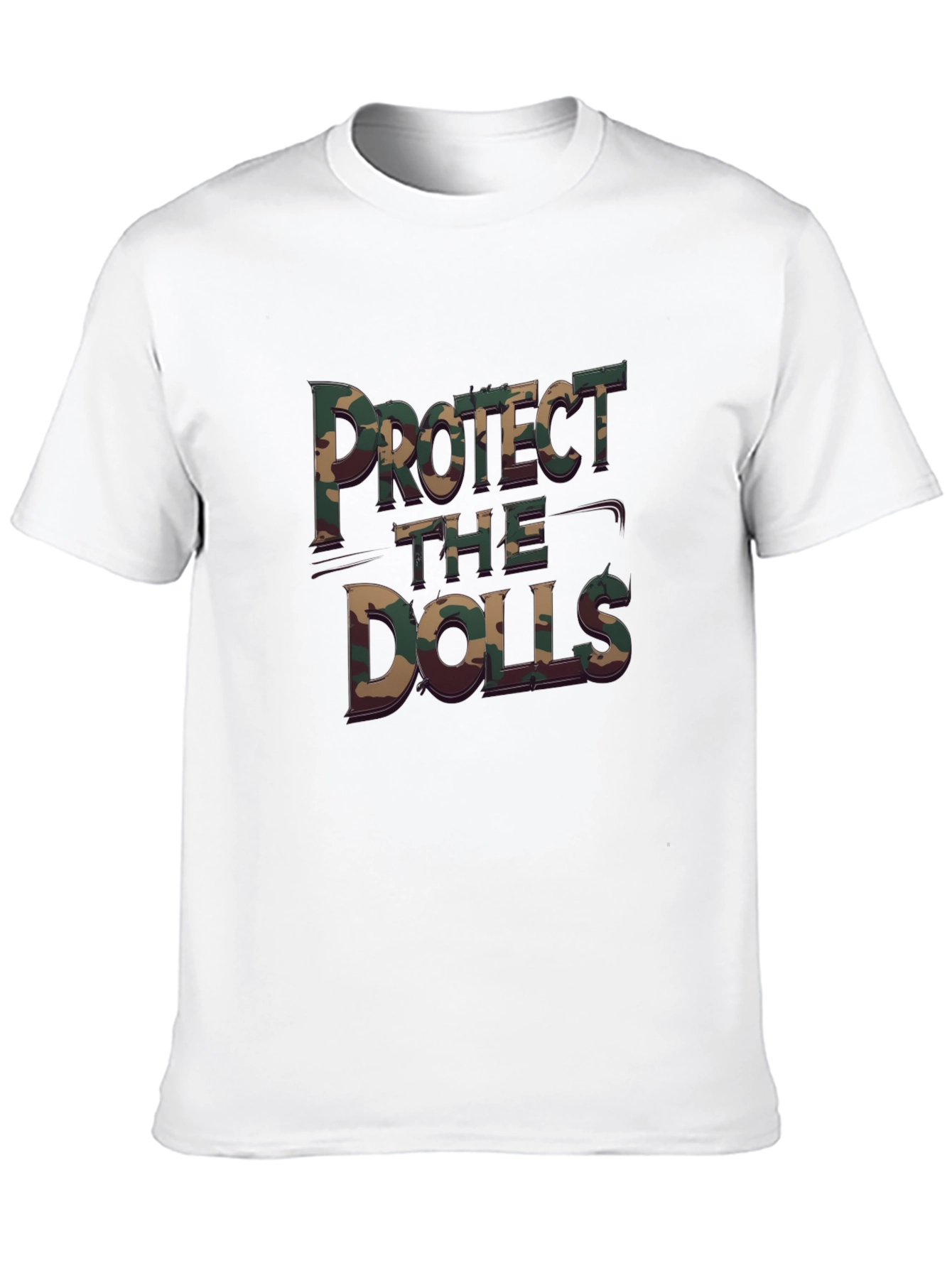 Protect The Dolls Camo T-Shirt