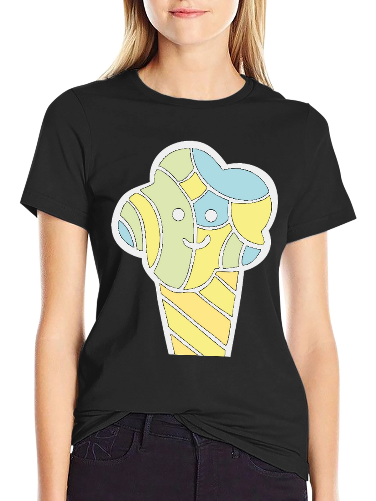 Funky Ice Cream Graphic Tee
