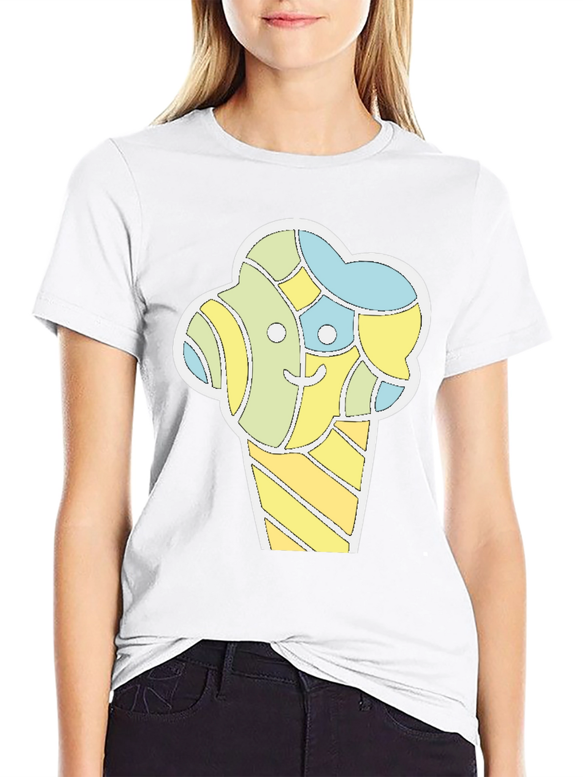 Funky Ice Cream Graphic Tee