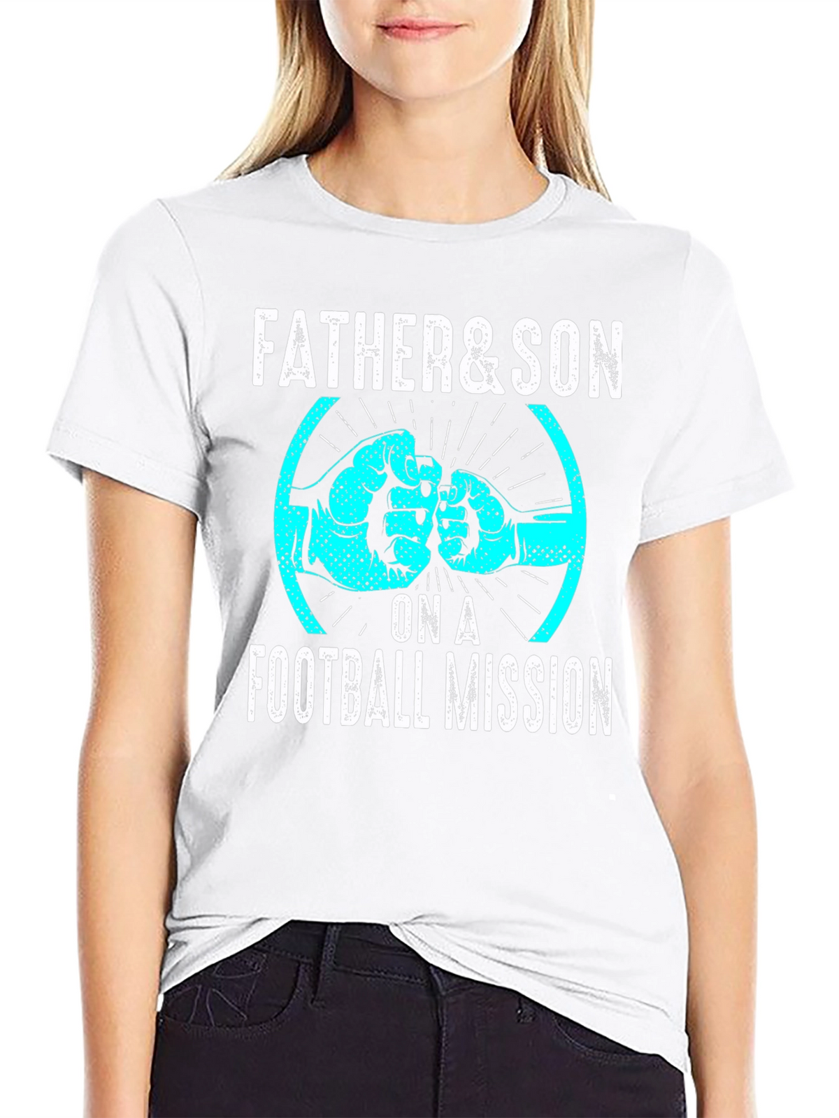 Father & Son Football Mission T-Shirt