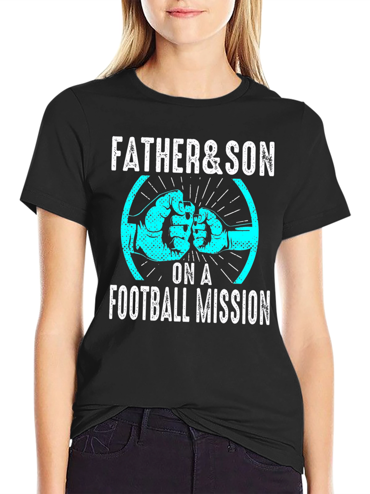 Father & Son Football Mission T-Shirt