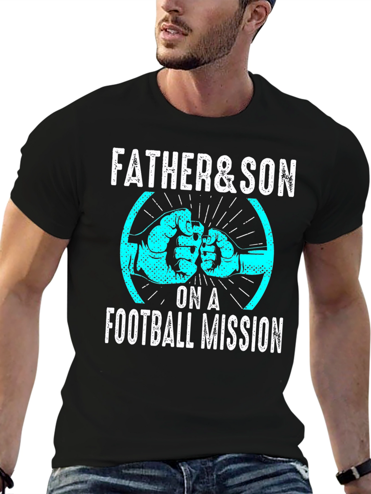 Father & Son Football Mission T-Shirt