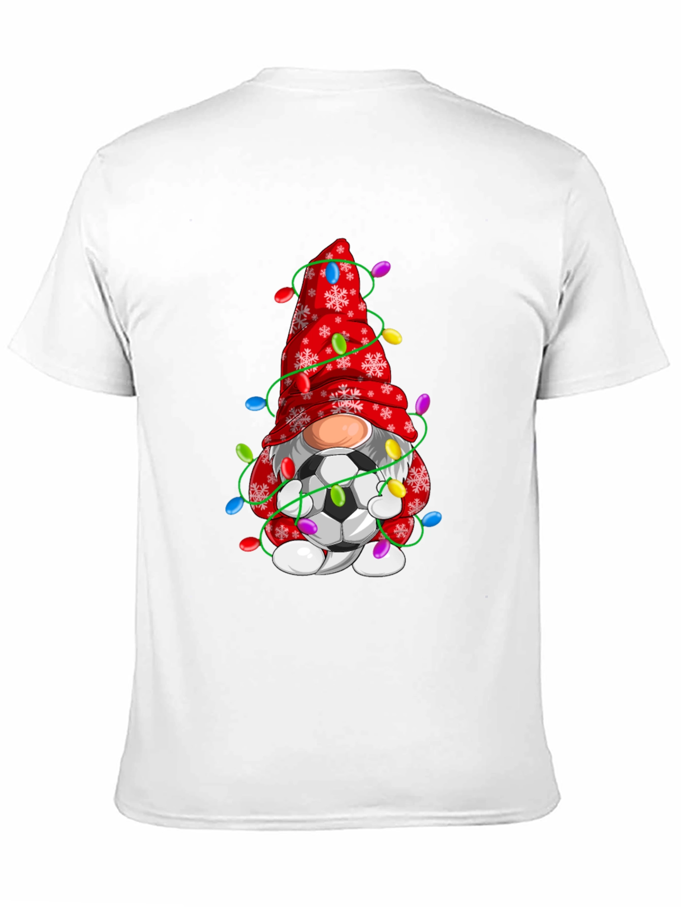 Christmas Soccer Gnome T-Shirt